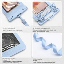 Floating Waterproof Phone Pouch Waterproof Phone Case, Underwater Dry Bag Cell Phone Pouch Compatible With 16 15 14 13 12 11 Pro Max XS XR X, Galaxy S23 S22 S21 S20 Ultra Up To 7.0", For Summer Pool Purse Wallet For Outdoor Sport Vacation Beach Travel Holiday Swimming - Multicolor - View 5