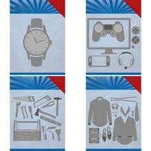 2025 New Watches, Clothing, Handles, Tools, Metal Cutting Dies For Scrapbook Card Making Templates Embossing Craft Decoration