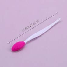 2PCS-Silicone Pore Cleansing Brush - Double-Sided Exfoliator For Blackhead Removal & Deep Pore Cleansing, Gentle On Sensitive Skin - Reusable Facial Tool For Daily Skincare & Travel