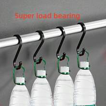 10 قطع خطاف ثقيل على شكل حرف S لحمام وغرفة النوم والخزانة والمطبخ، خطاطيف معلقة جملة، ملحقات عمود الخزانة، تخزين