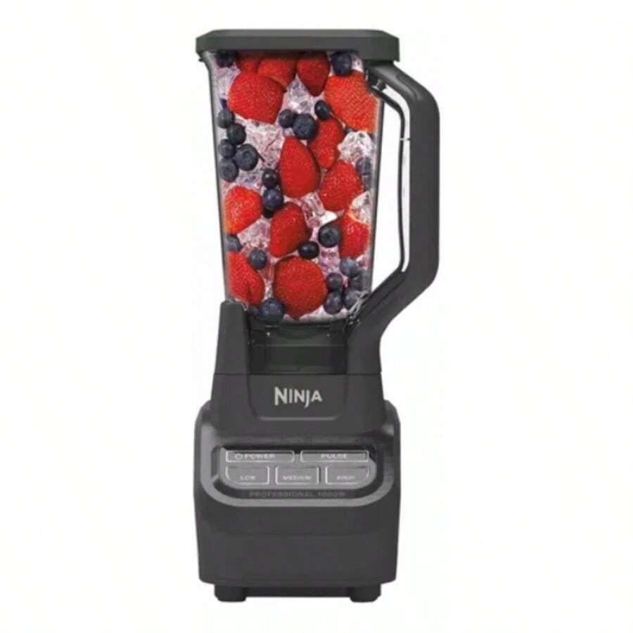 Ninja Licuadora Nin.ja BL710WM Profesional con 4 Velocidades Negra - Tipo de Enchufe A USA (110-127V) - Ver 1