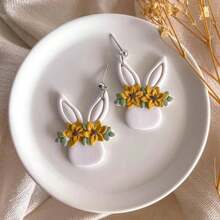 New Rabbit Shell Shaped Soft Clay Earring Mold Set, Complete Soft Clay Mold