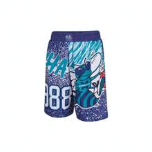 Mitchell & Ness 2021 Herren Charlotte Jumbotron Mesh Shorts