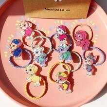 9 Pcs  Cute Cartoon Hair Accessory, Headband Elastic Band Peplum Hair Decoration ﻿ - Multicolor - View 1