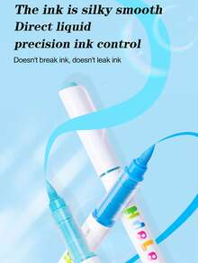 广纳旗下品牌HdeLe 1套8色毡丙烯颜料马克笔,共有橙色、粉色、红色、黄色、蓝色、绿色、紫色7个颜色系列可选,笔尖柔韧柔软,可粗细自由绘制,颜色可叠加 - 彩色 - 查看 6