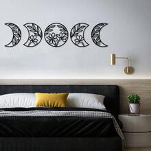 CIFbuy 5pcs Ramadan Moon Metal Wall Art Set - Islamic Cultural Decor For Home/Mosque - Waterproof & Rustproof Festival Ornament, Suitable For Modern Home Decoration - Multicolor - View 5