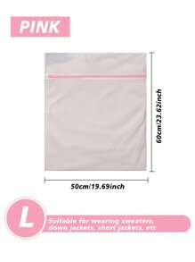 1pc Mesh Laundry Bags, Suitable For Delicate Clothes, Washing Machine Laundry Bag, Travel Storage Organizer Bag, Washing Machine Dedicated Wash Bag, Anti-Deformation Clothing Wash Bag, Suitable For Underwear, Bras, Socks, Travel Storage Decor, Room Decor, Decorations, Decorations, Decor, Storage, Organizer Dress Pants Shoes Jeans Boots Skirt,Spring,Minimalist,Summer Tops