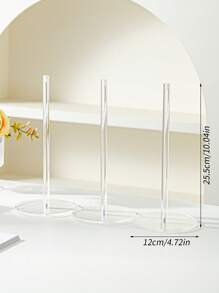 1/3/5pcs Acrylic Bracelet Watch Organizer Donut Jewelry Display Stand