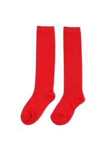 1 Paar Kinder Einfarbige gestrickte Kniestrümpfe, Mädchen Überknie lange Socken, Kinder Sportstrümpfe, Lässig & vielseitig einsetzbare Sportstrümpfe, geeignet für Jungen und Mädchen für den täglichen Gebrauch - Verschiedenfarbig - Übersicht 19