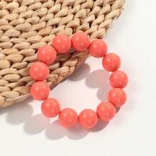 1pc Fashionable Bohemian Style Multicolored Acrylic Beaded Bracelet, Suitable For Women Daily Wear - Bohemian Bead Bracelet - View 17