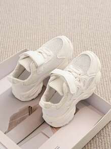 1 Pair Sports Breathable Non-Slip Comfortable Casual Shoes For Boys And Girls, Outdoor/School Children Running Sneakers, All Season