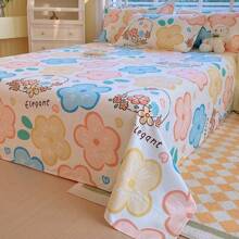 3pcs/Set Soft Skin-Friendly Printed Thickened Bedding Set, Modern Rectangular Fashionable Minimalist Duvet Cover & Pillowcase Set For Double Bed, Multiple Sizes Available, Suitable For Bedroom Year-Round