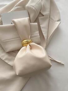 Bolso de farol elegante y versátil de diseño de moda, bolso pequeño para mujer. Bolso de tote de estilo alto, bolso elegante para commuter