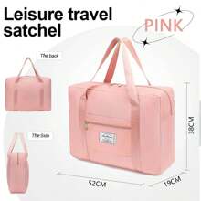 Foldable Duffel Bag, Women's Tote Bag, Expandable Gym Bag, Sports Tote Bag, Weekend Travel Duffel Bag, Large Capacity Lightweight Overnight Bag, Trolley Luggage, Bedroom Storage Bag, Clothing Travel Storage Bag