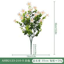 2/4/6 Stücke simulierte Eukalyptus-Blumen werden für Vasen, Wanddekoration, Blumenarrangements, künstliche Pflanzen, UV-Schutz, Künstliche Blumen, grüne Sträucher, Pflanzendekoration, Outdoor-Pflanzenhänger, Blumentöpfe, Heim- und Gartendekoration verwendet