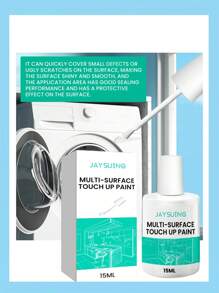 Peinture de retouche multi-surfaces pour couvrir les graffitis, renouveler les taches de moisissure murales et réparer les fissures murales.