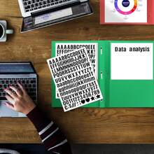 5/10 Sheets 0.5 Inch Letter Stickers Small Decor Stickers Waterproof Mailbox Sticker Vinyl Letter Stickers Window, Water Bottles,DIY,Door,Sign,School Supplies,Back To School