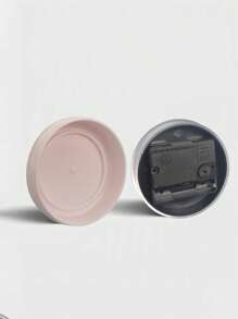 1 Pc, Suction Cup Refrigerator Clock, Small Bathroom Wall Mounted Suction Cup Waterproof Bathroom Clock, Suitable For Kitchen, Bathroom, Outdoor Portable Mini Clock Room Decor Clock Wall Wall Clock Bedroom Decor Dormitory Decor Back To School