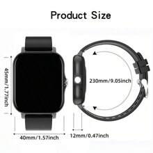 SIMSONLAB Reloj inteligente deportivo multifunción de 2025 NEW de 1,83 pulgadas con pantalla táctil HD para hombres y mujeres, marcación/recepción de llamadas telefónicas, podómetro, contador de calorías, múltiples modos deportivos, recordatorio de mensajes y de llamadas entrantes, compatible con Android/iOS