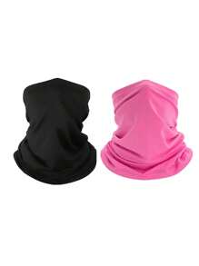 2pcs Unisex Balaclava Baclava Ski Mask, Printed Face Cover For Motorcycle Cycling Outdoor Sports Like Hiking, Fishing In Spring & Summer