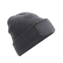 Beechfield Unisex Adults Thinsulate Printer Beanie (Graphite) - Grey - View 1