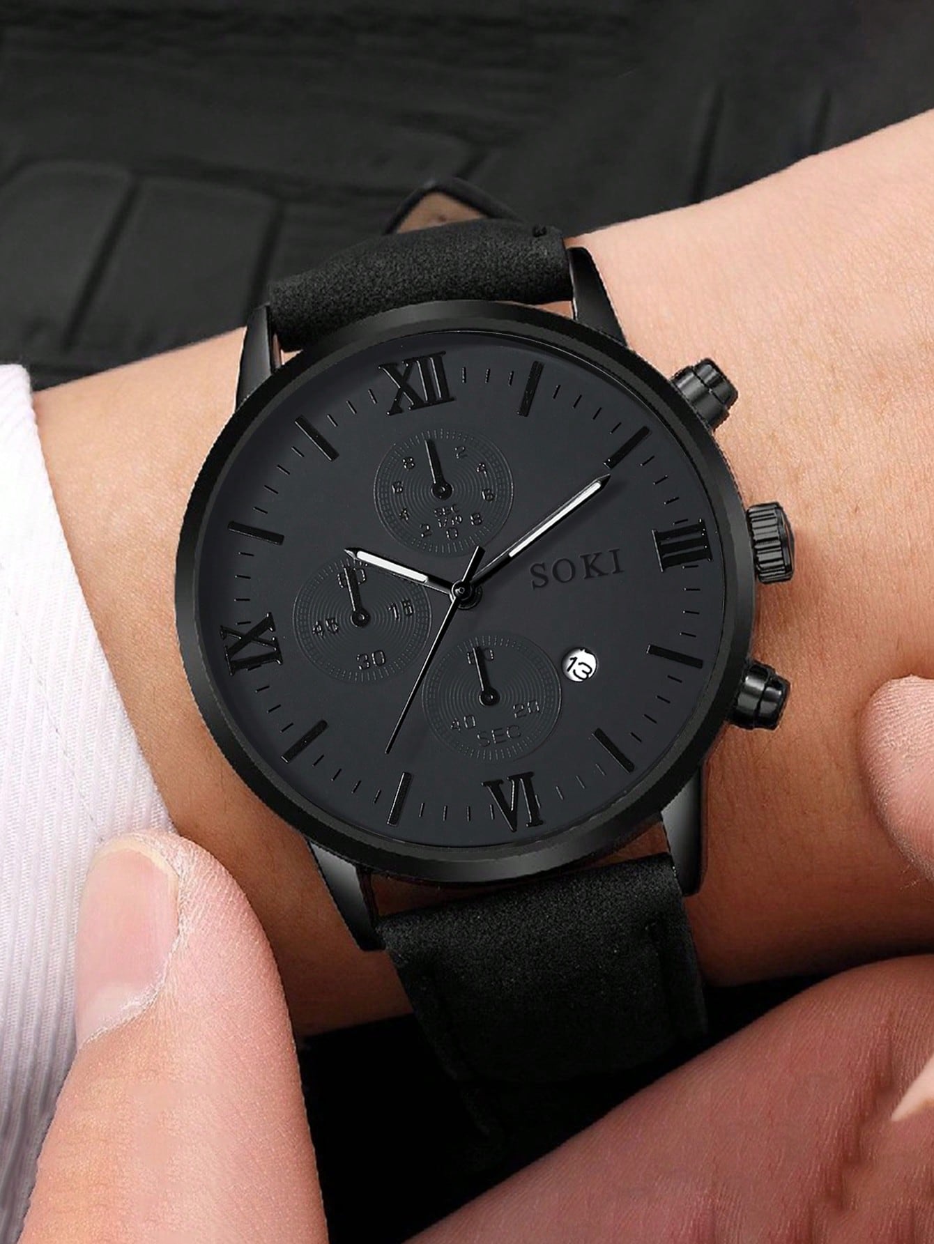 Reloj Monaco Noir™ Quartz Premium | SAN MONTERO