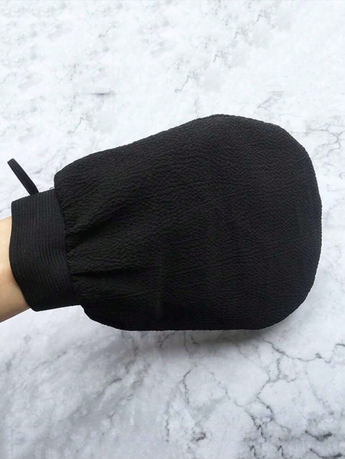 قفازات فرك وتقشير الجسم قطعة واحدة، منشفة تنظيف مز...