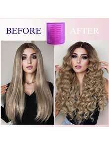 巨型卷发器滚筒 36 件/套自握滚筒套件，含 12 个滚筒和 24 个夹子、沙龙品质卷发器，用于 DIY 发型设计、无热滚筒、返校、旅行度假必需品、女士发饰、卷发器、卷发刷、滚筒、卷发产品、理发师、卷发器、理发配件、滚筒、卷发产品、卷发器、美发设备滚筒、配件、卷发、卷发工具、卷发滚筒、圣诞节、卷发、卷发器、卷发滚筒、无热卷发、无热卷发、滚筒、卷发器、卷发产品、卷发、卷发滚筒、卷发工具、无热卷发器、头发、配件、美发产品、美发工具、美发用品、护发、卷发刷、理发师、理发配件、美发设备、无热波浪、旅行必需品、发型、美发 - 黑色 - 查看 12