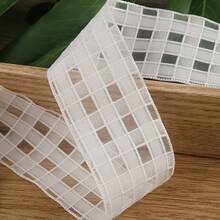 Cinta de gasa a cuadros - Accesorio para el cabello hecho a mano con lazo, decoración de zapatos, caja de regalo, cinta de envoltura para flores frescas - Multicolor - Ver 16