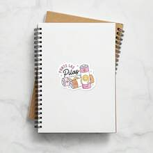 5 piezas Ponte Las Pilas Pegatinas - Decoración de oficina humorística para alegrar tu espacio de trabajo | Calcomanía de escritorio divertida para empleados, gerentes y colegas | Decoración perfecta para cubículo, regalo de broma para el trabajo o recordatorio motivacional | Vinilo impermeable para cualquier superficie - Multicolor - Ver 6