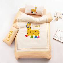 60S 长绒棉数码印花拼布幼儿园套装，儿童 3 件套包括：1 件羽绒被套 + 1 件床单 + 1 件枕套 - 風格 - 查看 14