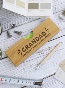 Abridor de botellas personalizado 2 en 1 y nivel de madera - Grabado personalizado "Te amo talla grande allá de toda medida" - Regalo único para el Día del Padre, regalo de cumpleaños para él, regalo del Día de San Valentín - Regalo para novio, regalo de aniversario, regalo para padrinos de boda, regalo de jubilación - Herramienta abrebotellas de madera rústica y metal para papá, esposo, abuelo - Regalo divertido y práctico para la cueva del hombre, multifuncional, regalos ideales para ella, novio, papá, novia, mamá, familia, amigos, sala de té, hogar, jardín, oficina