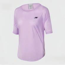 Skechers Women's Knitted Short-Sleeved T-Shirt For Yoga, Running, Fitness And Outdoor Sports