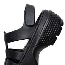 Crocs Sandalias/Chanclas tipo Casa de Nieve, Calzado casual unisex ligero para uso en exteriores y playa 209938-001 - Negro - Ver 9