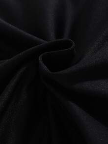 Bodys de manga corta con cuello redondo y estampado de letras para bebés niños recién nacidos en verano, ropa informal y bonita - Negro - Ver 5