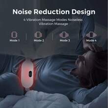 Cinturón de calefacción eléctrica para el período fisiológico de las mujeres, masajeador de cintura con vibración, compresión caliente, calefacción, uso doméstico, ajuste de temperatura de 3 velocidades y modos de masaje de 4 velocidades, almohadilla de calefacción para la espalda y el vientre, perfecto para regalos de vacaciones - Multicolor - Ver 9