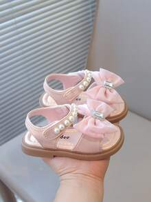 Girls' Sandals, 2025 New Korean Version Soft Bottom Performance Shoes, Versatile Princess Children Shoes, Round Toe Princess Shoes, Summer