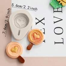 Ice Cream/Popsicle Silicone Mold, Cake Decorating Tools For Fondant, Chocolate, Candy, Cake Topper Accessories - Beige - View 4