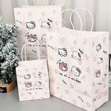 Sanrio Sanrio 1/5/10pcs Hello Kitty Birthday Party Gift Bags,Hello Kitty Candy Bags , Hello Kitty Goody Bags,Hello Kitty Paper Bag,Hello Kitty Birthday Party Supplies Decorations,Hello Kitty Birthday Party Decorations Valentine Day