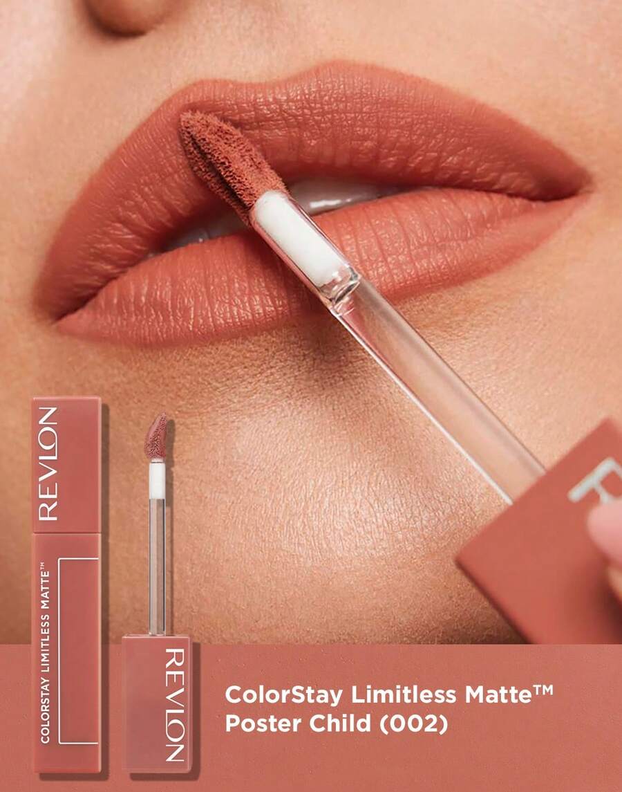 Revlon ColorStay Limitless Lipstick Labial Liquido Matte - Poster Child - Ver 1