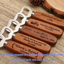 1/5/10 Bulk Custom Wooden Bottle Opener, Personalised Engraved Wooden Bottle Opener, Wedding Favors For Guests, Personalized Groomsmen Gift, Party Favors, Business Promotional Items, Gift For Father,Wedding Essentials,Multi-Functional, ,Ornamental,Reusable,Exquisite,Stylish,High-Quality,Colorful,Modern,Custom,Personalized,Unique,Ideal Gifts For Him,Ideal Gifts For Her,Boyfriend,Dad,Girlfriend,Mom,Family,Friends,Tea Room,Home,Garden,Office,For Anniversaries,For Valentine's Day,For Mother's Day,For Birthdays,For Father's Day,For Graduation,For Weddings,For Housewarming - Multicolor - View 15