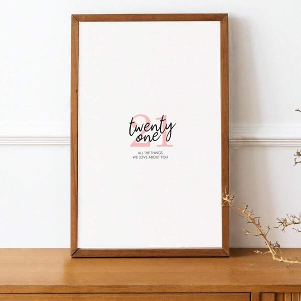 1pc White Signature Board For Birthday Party, Minimalist Birthday Party Design, Canvas Made, Vertical Signature Blessing Decor, Guest Signing Alternative, For 21st, 30th, 40th, 50th, 60th Birthday, Heart Shaped Blank For Signature And Best Wishes, Men & Women Birthday Decor, Minimalist, Wall Art, Poster, Birthday Party Decoration (Unframed)