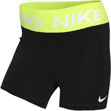 Pro 365 Women's 3" Compression Dri-FIT Training Shorts - 黑/綠 - 查看 2