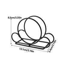 Tissue Holder - Nordic Style Metal Tissue Holder, Suitable For Cafes, Hotels, Restaurants, Desktop Organizer, Desktop Decorative Napkin Holder, Tissue Storage Container - Multicolor - View 13