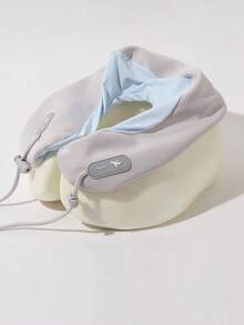 Memory Foam U-Shaped Neck Pillow + Blackout Eye Mask + Noise Reduction Earplugs Set | 360° Surround Support Cervical Vertebrae Neck Pillow | Soft Flannel Breathable Pillowcase + Portable Storage Box | Suitable For Airplane Travel/High-Speed Rail Nap/Office Lunch Break Travel Essentials Vacation Holiday Neck Pillow Travel Sleep Mask - Multicolor - View 7