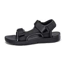Nouveaux sandales décontractées d'été pour hommes, chaussures de plage légères et respirantes en EVA, style mode large