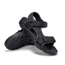Nouveaux sandales décontractées d'été pour hommes, chaussures de plage légères et respirantes en EVA, style mode large