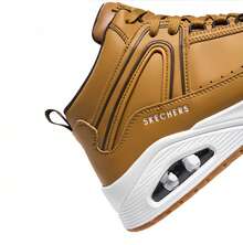 Skechers 男式蝴蝶系带中帮休闲鞋 - 卡其色 - 查看 5