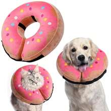 Inflatable Dog Cone Collar For Post-Surgery Recovery - Soft And Comfortable E-Collar For Large, Medium, And Small Dogs And Cats