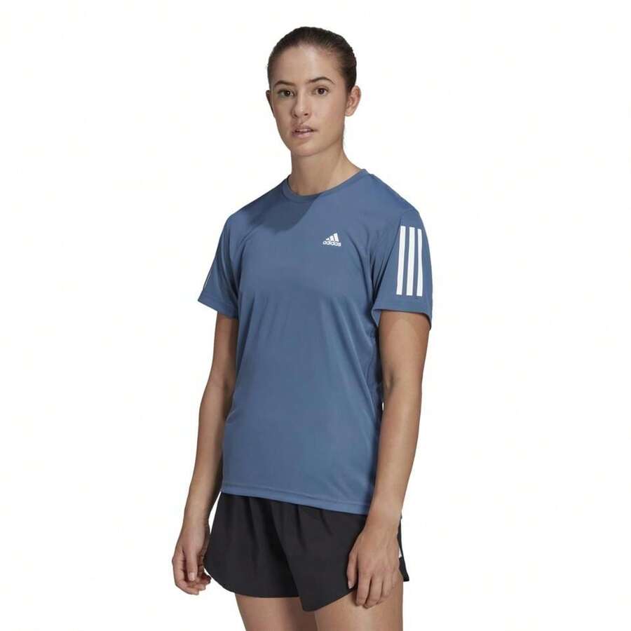 Adidas OWN THE RUN TEE T-SHIRTS T-SHIRTS - Beige - View 1